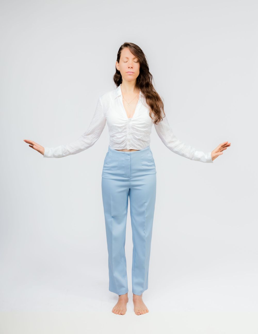 Sesión de fotos de cuerpo entero para casting y portafolio en CDMX