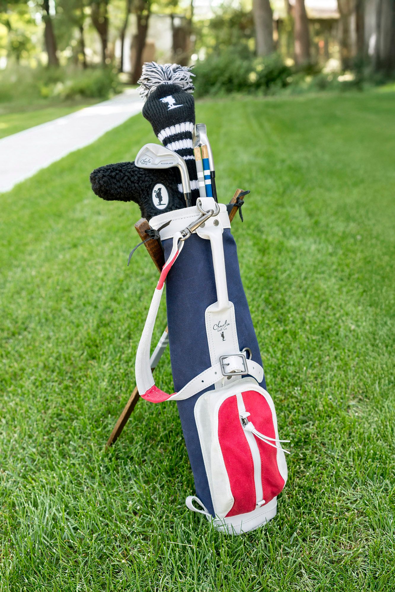 children's lifestyle product shot for Charlie Golf Co
