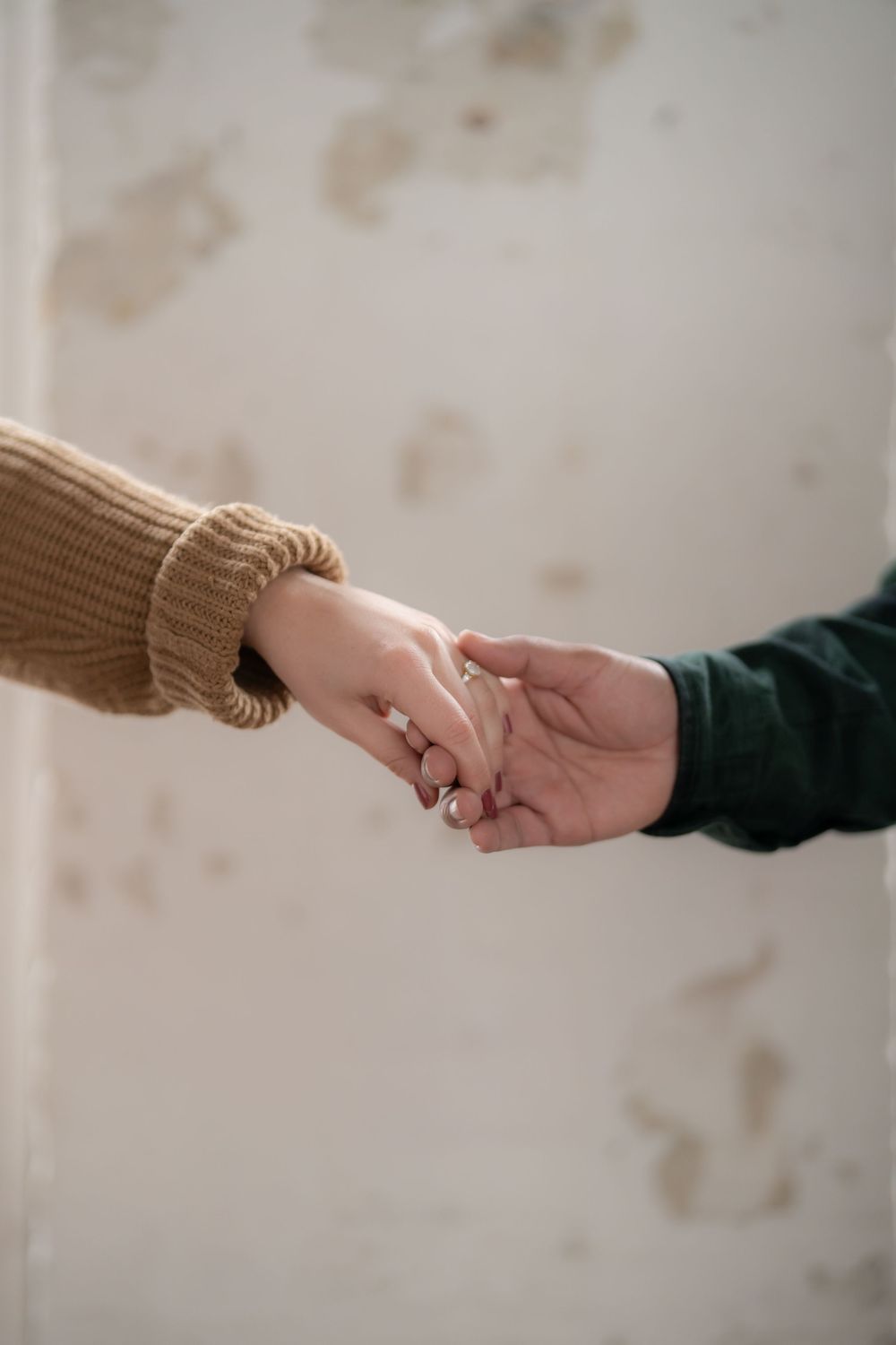 El Paso Engagement  Photography in a rustic studio