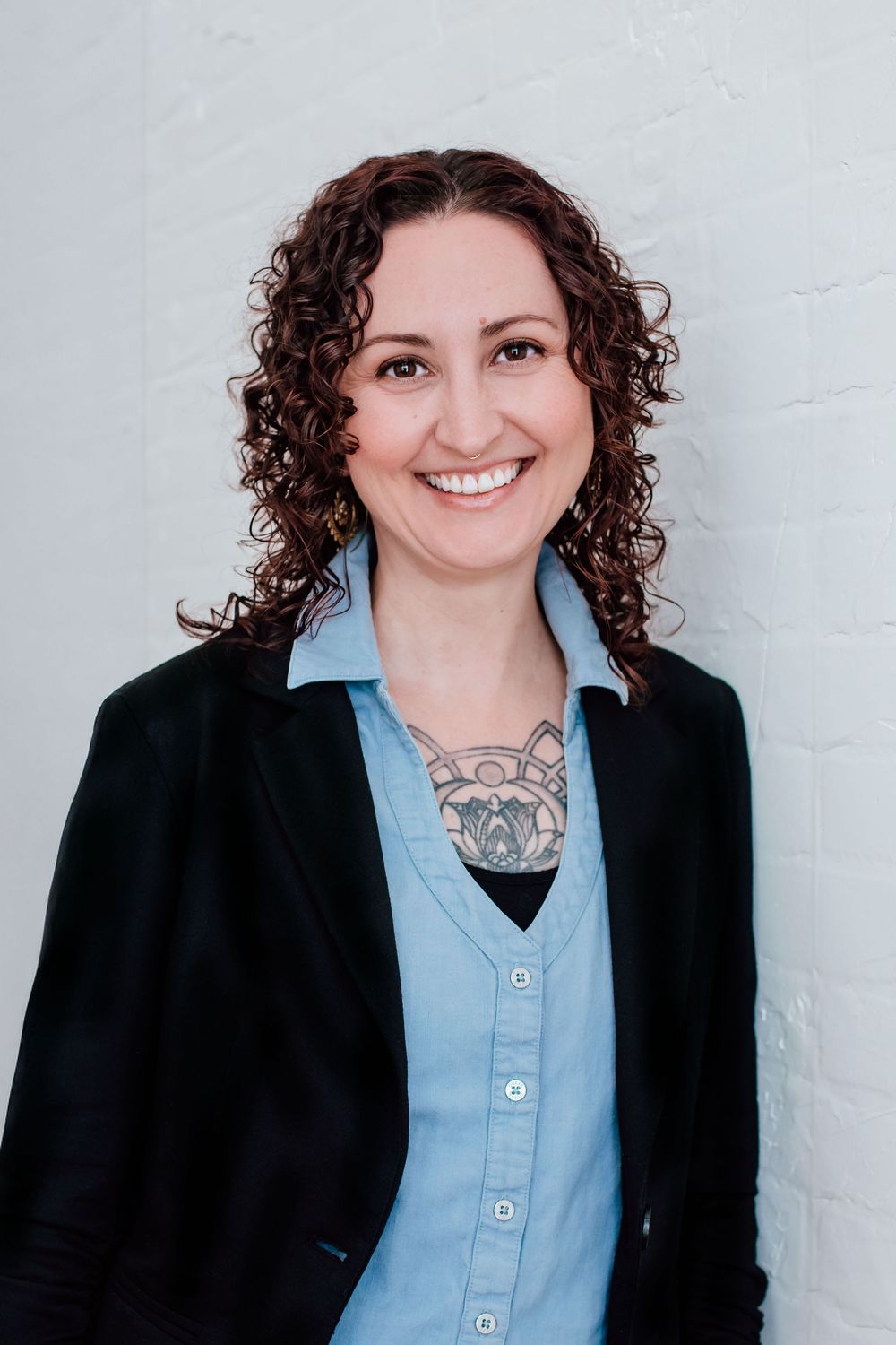 Studio business headshot Asheville NC