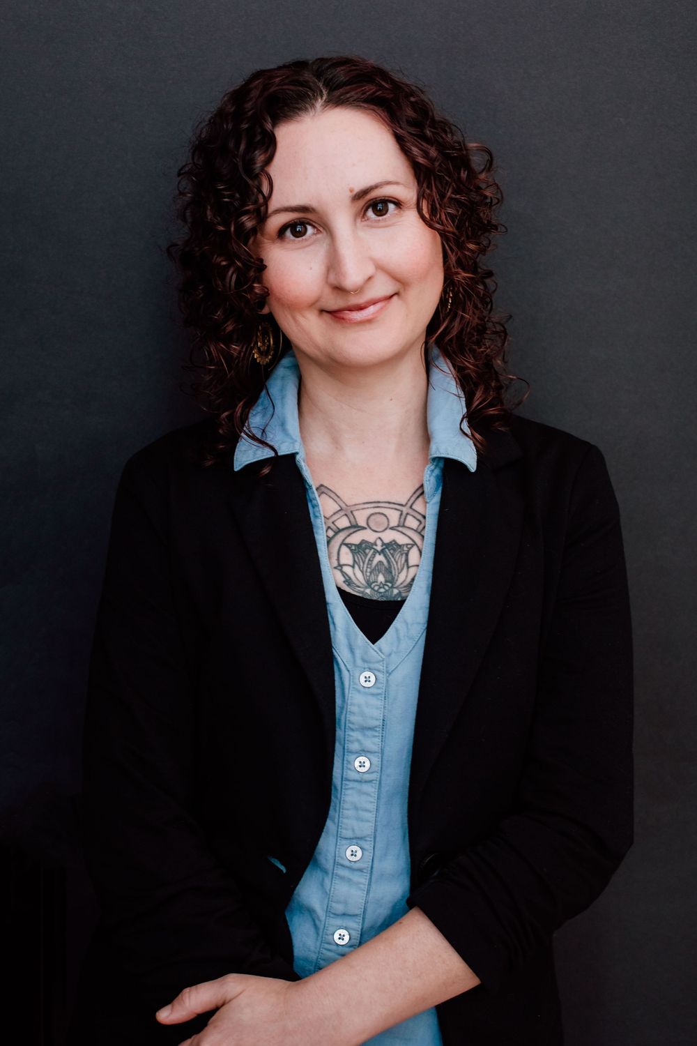 Studio business headshot Asheville NC
