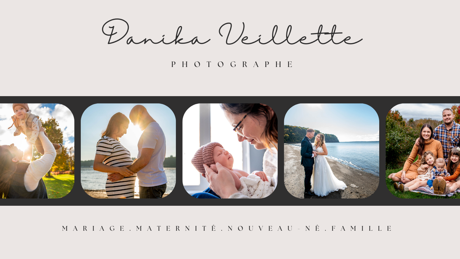 Photographe de Famille, Mariage, Grossesse, Nouveau-né. Danika Veillette Photographe vous accompagne dans vos petits et grands moments