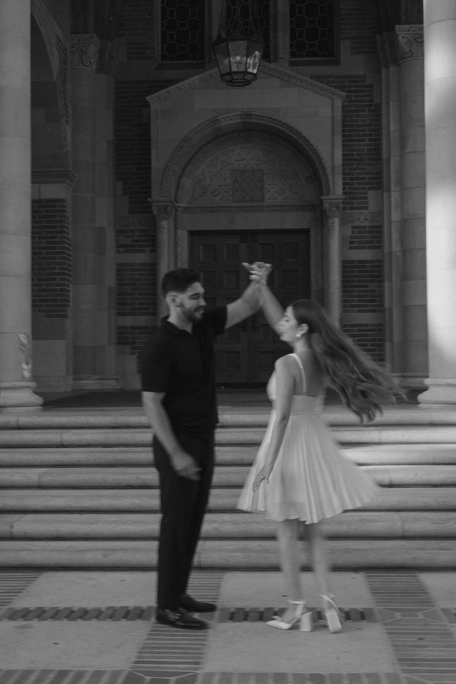 UCLA engagement photos Ledesma studios
