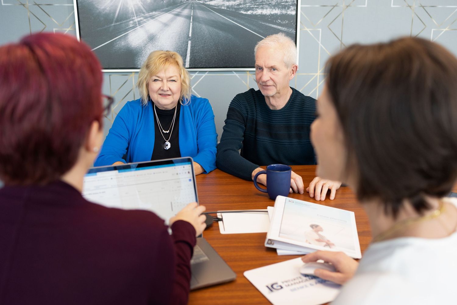 Personal branding photography showing entrepreneur working in their business
