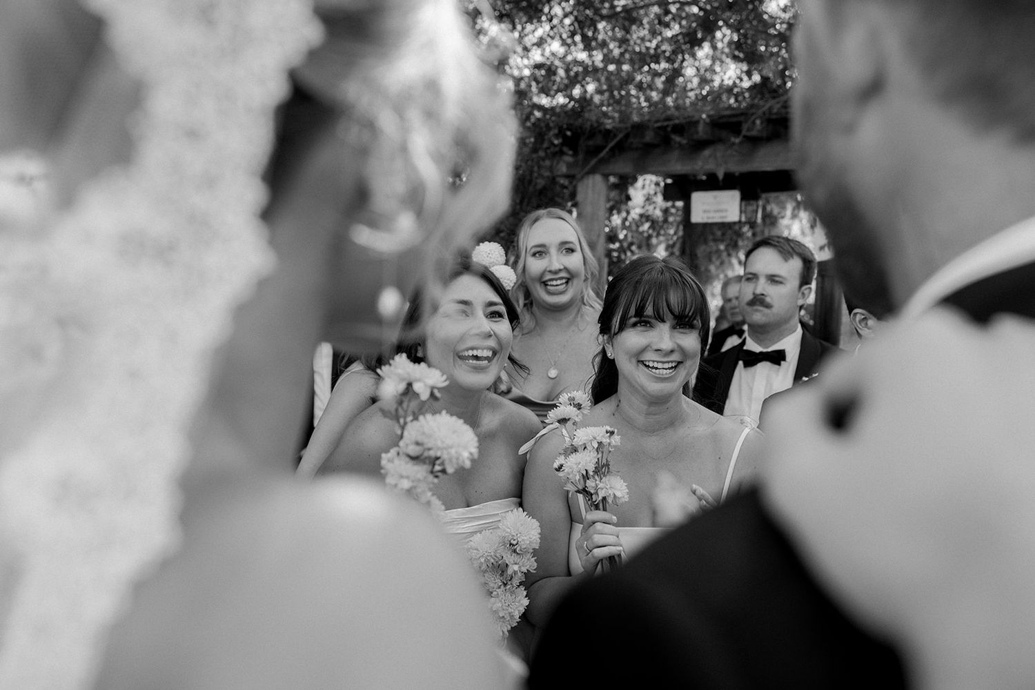 Bernardus Lodge Carmel Valley wedding bridal party