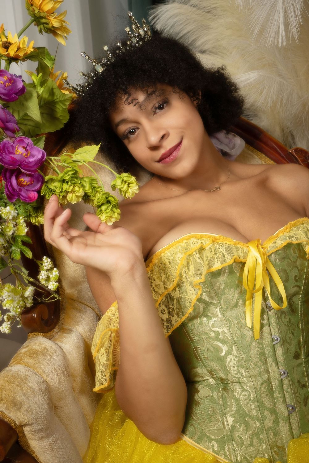 Studio photoshoot dreamy fantasy photos taken in Spokane Washington
