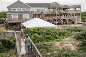 Pine Island Lodge Wedding Outer Banks wedding in Corolla, North Carolina. East Coast Wedding Photographer.