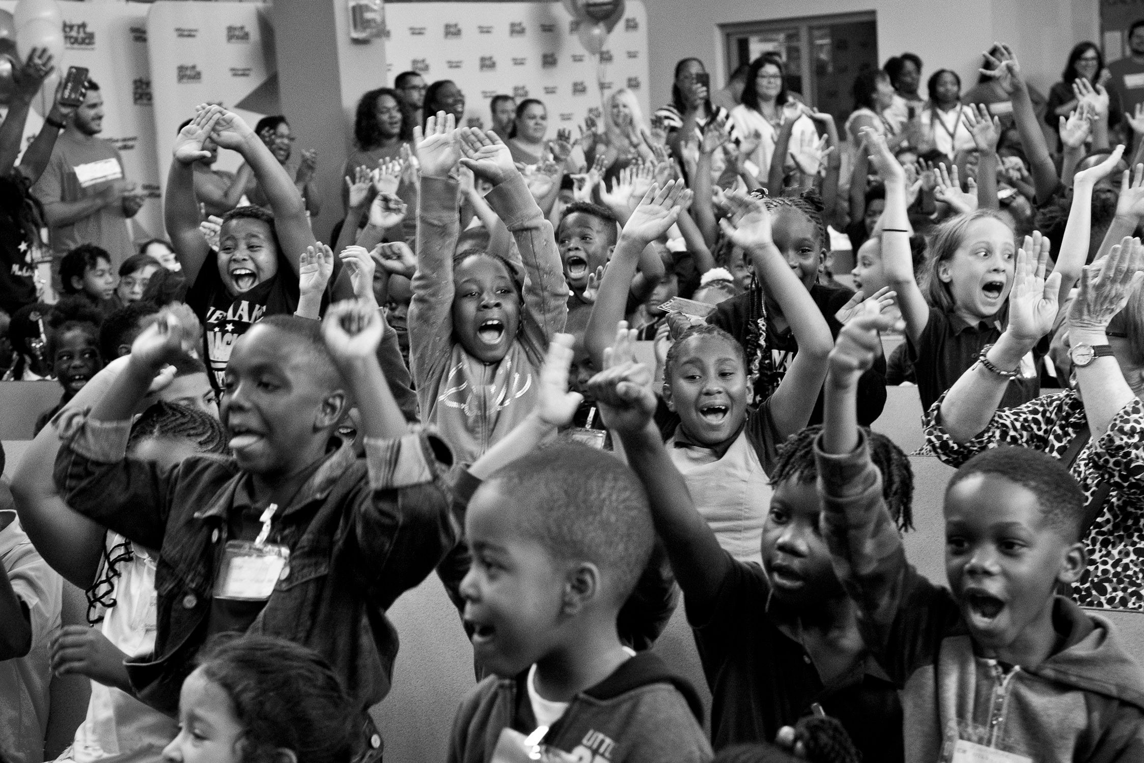 Office Depot Jubilant Group of Students Jeffrey Tholl photography