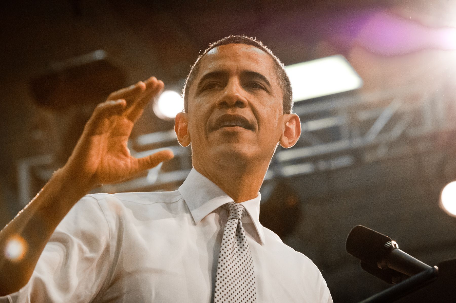 President Barack Obama speaking Jeffrey Tholl photography