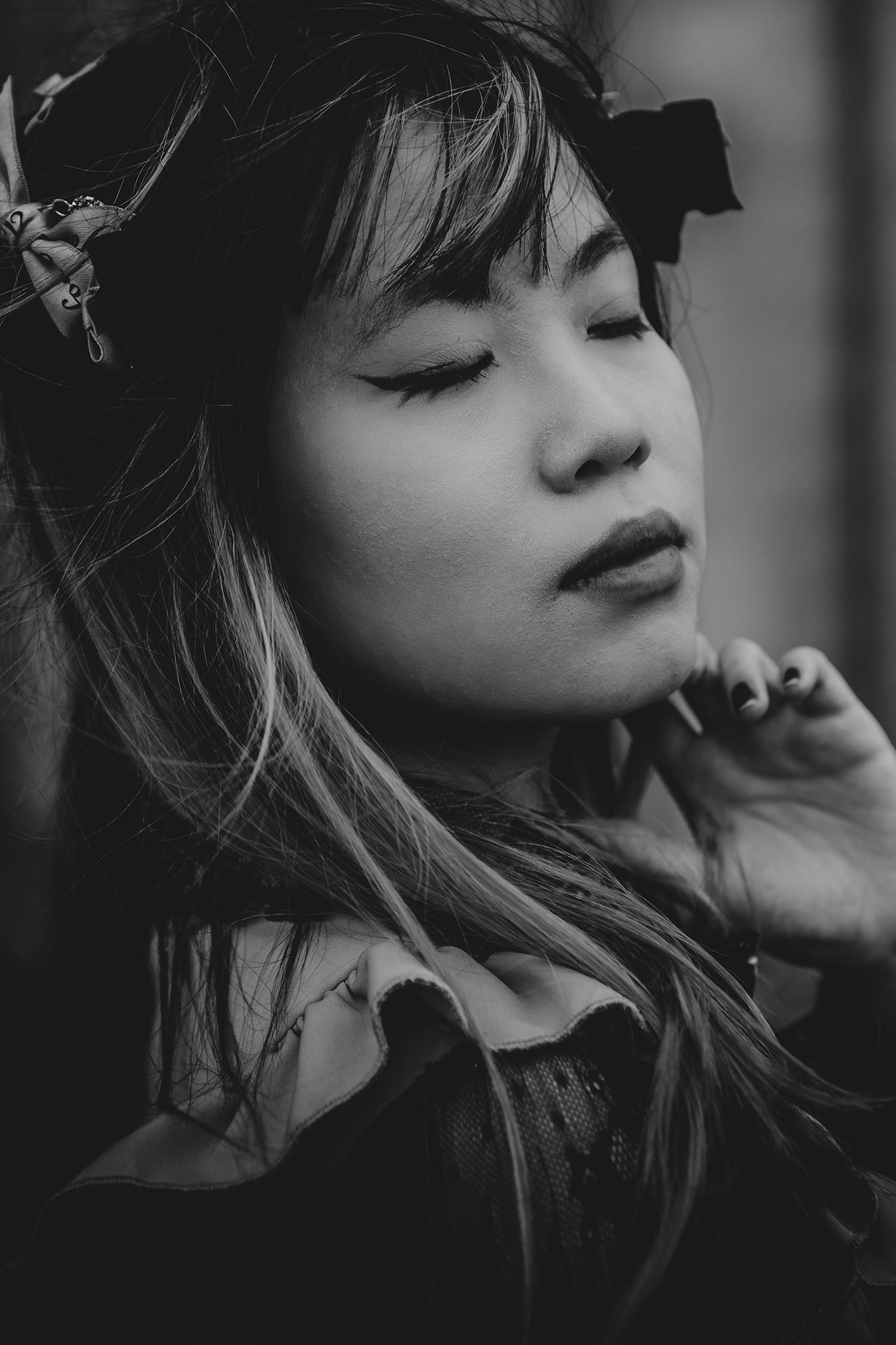 Black and white portrait and headshot London