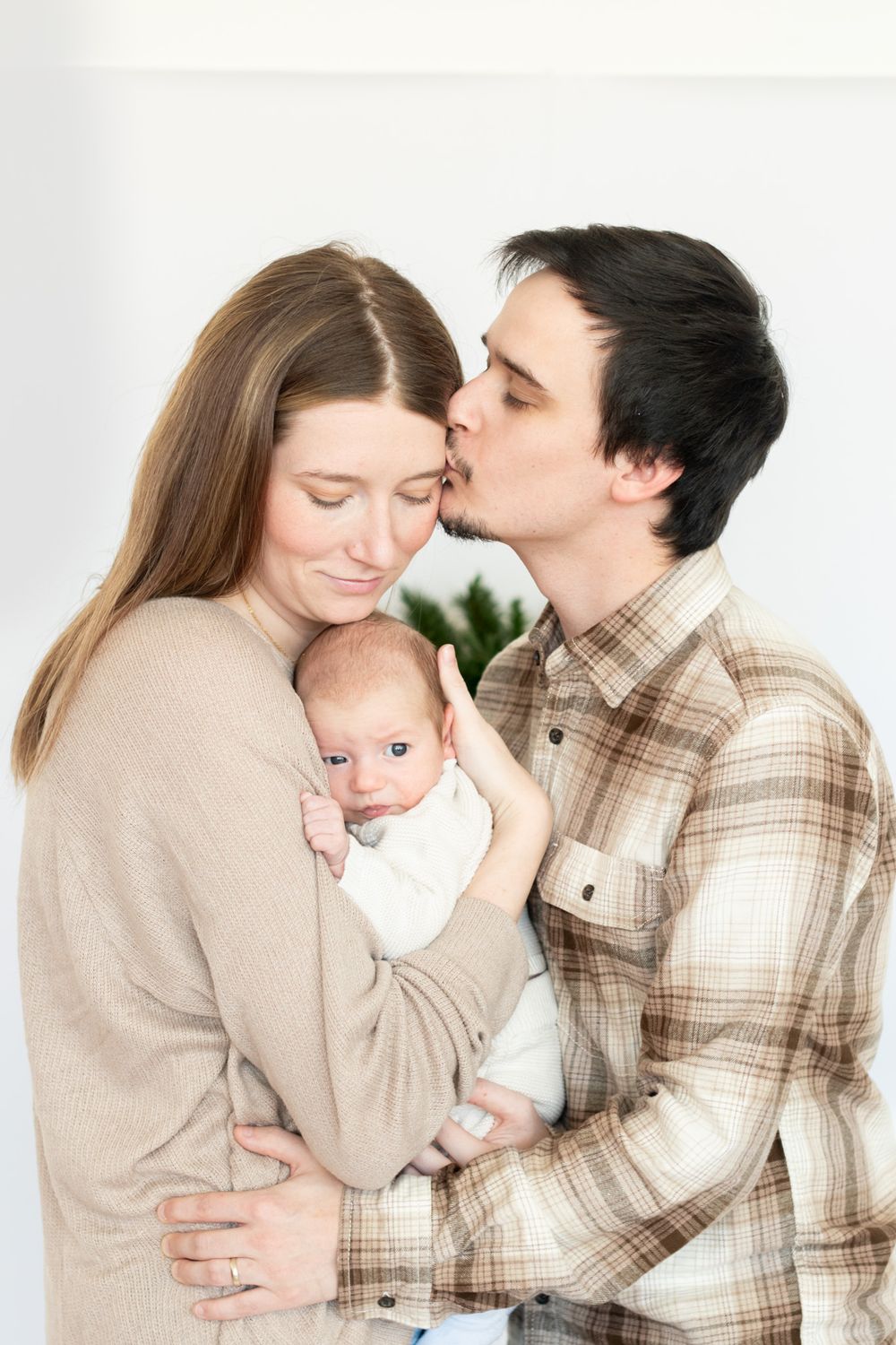 Christmas family studio photo session