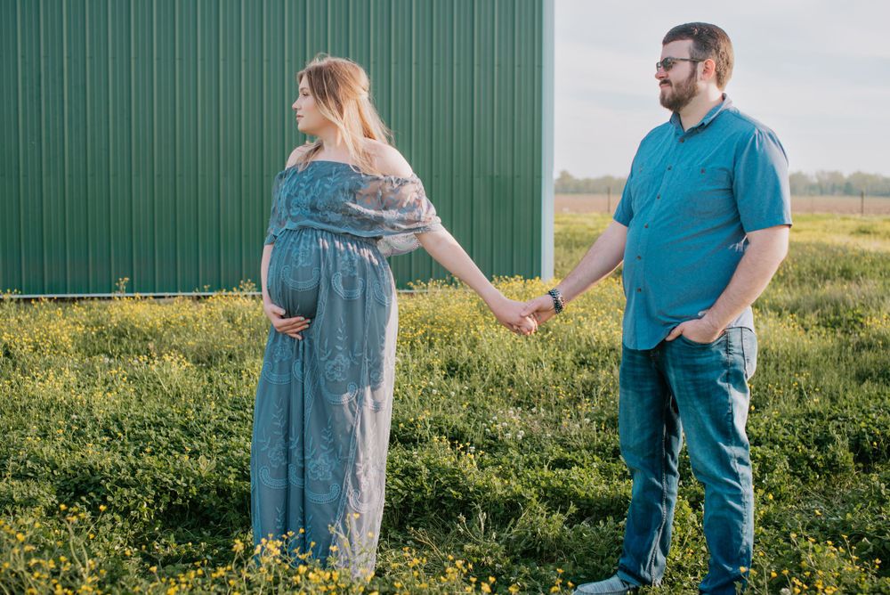 maternity family photo session Tallulah la