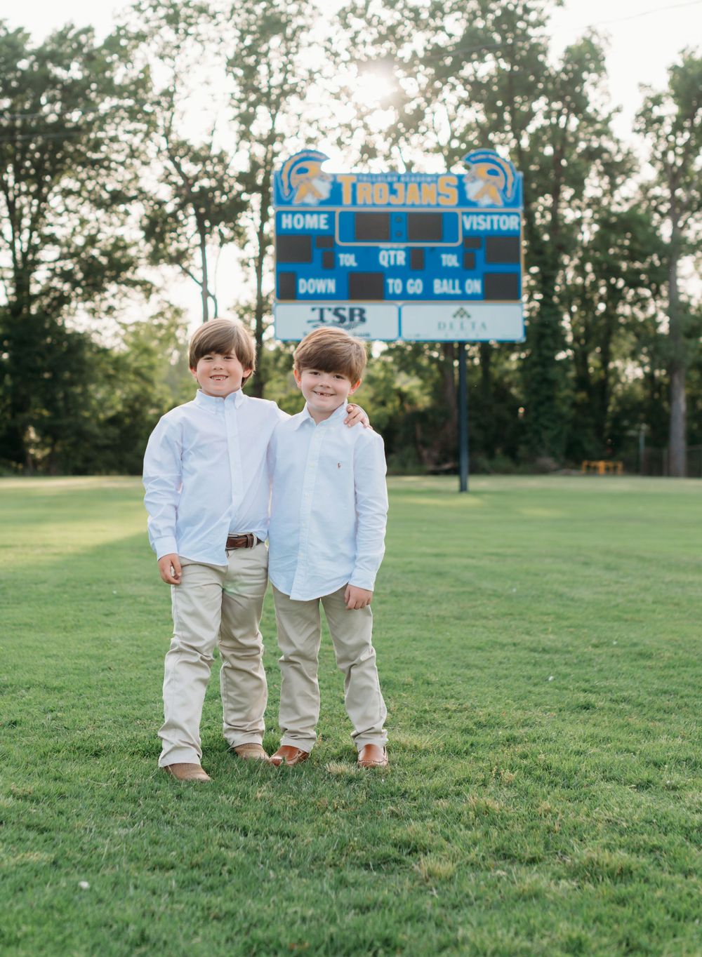 kinder grad casual portrait session Tallulah academy