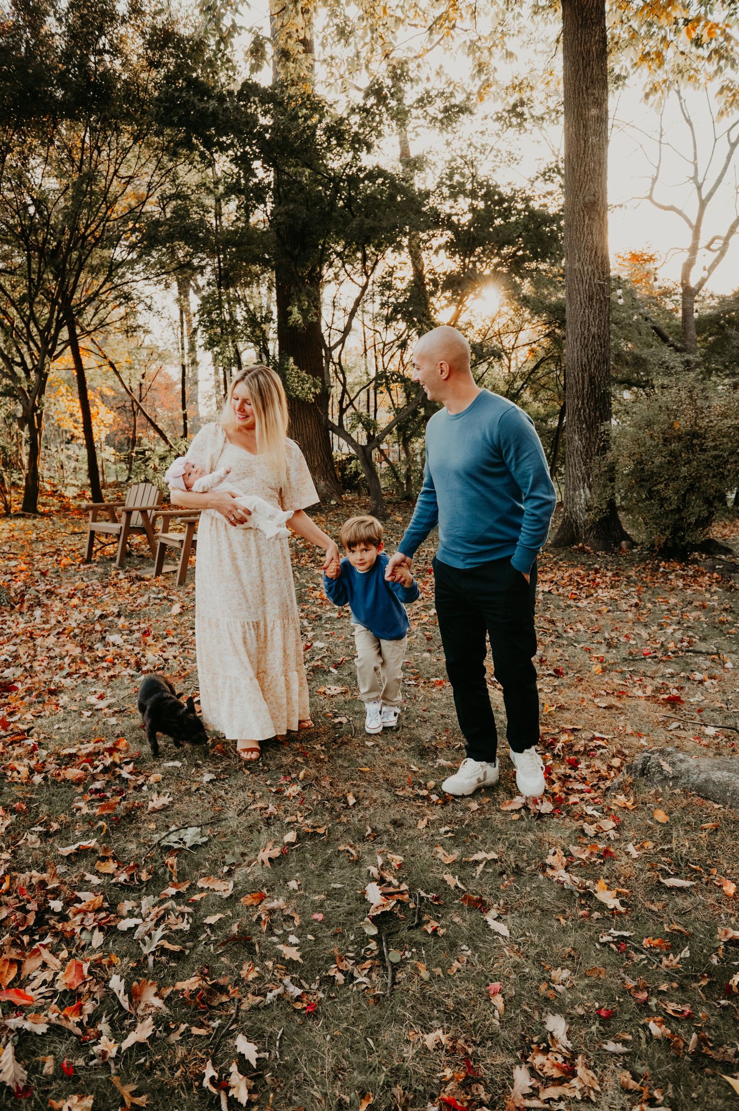 In -Home Family Session Photoshoot