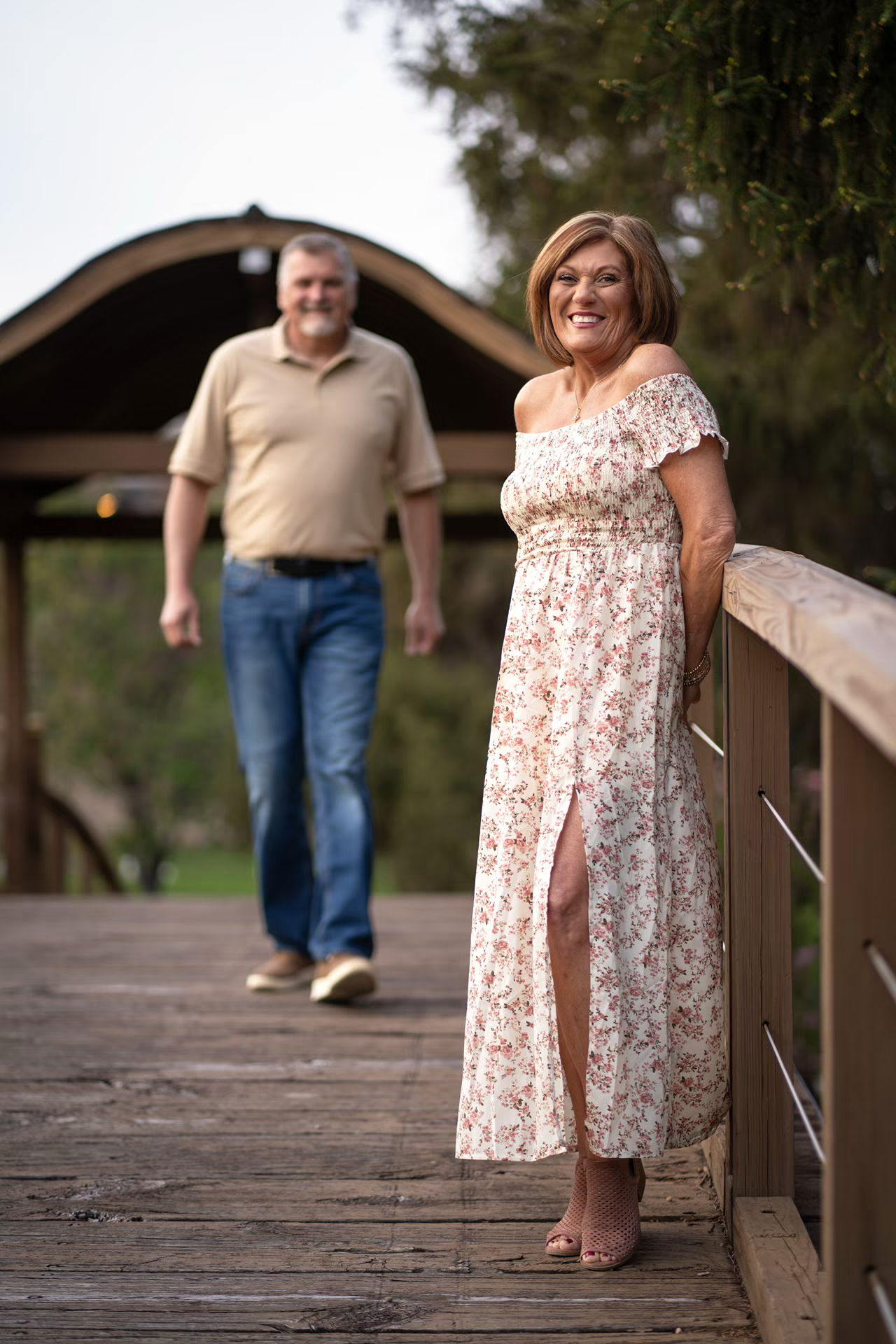 Franklin Park Conservatory engagement session