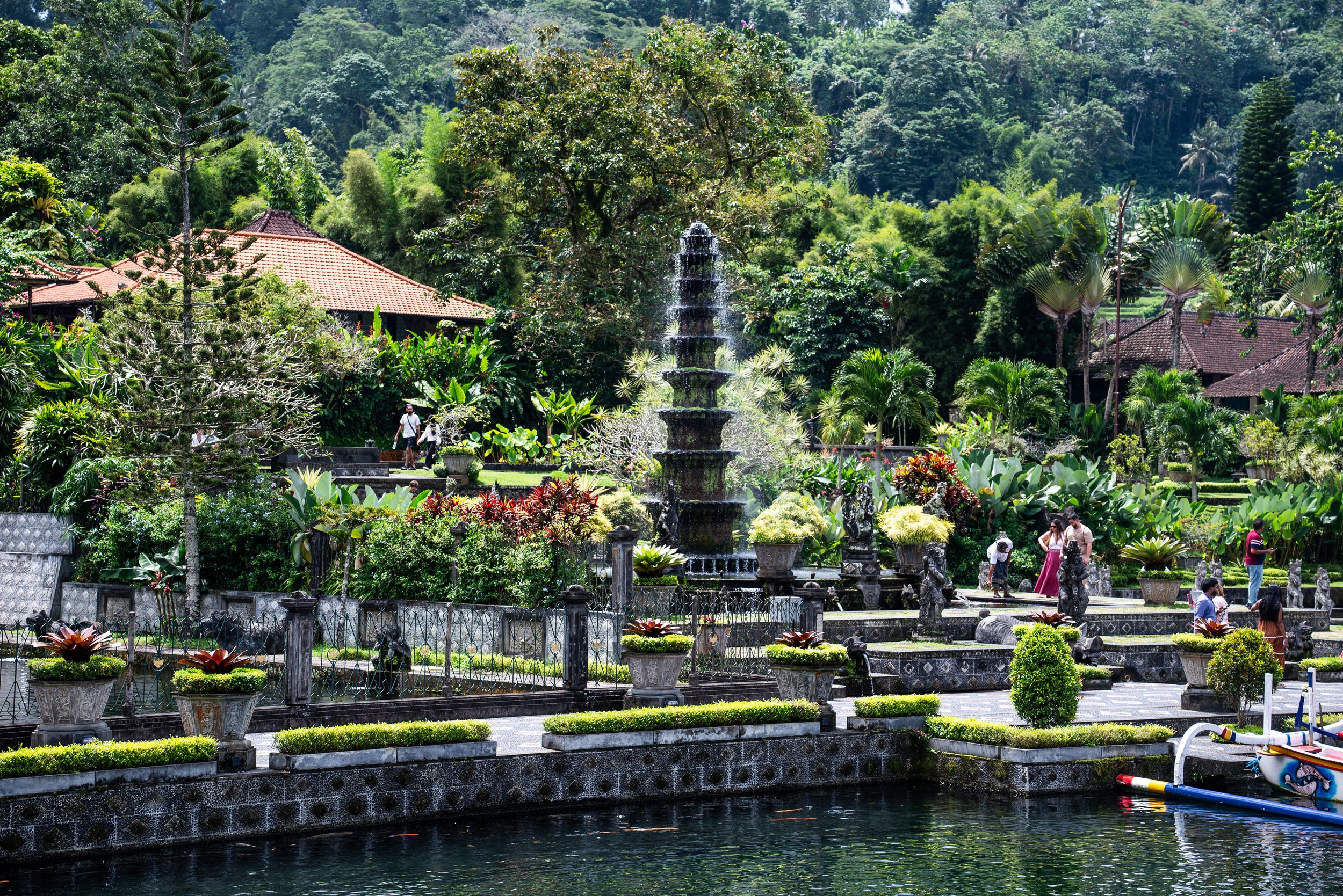 East Bali water palace grounds
