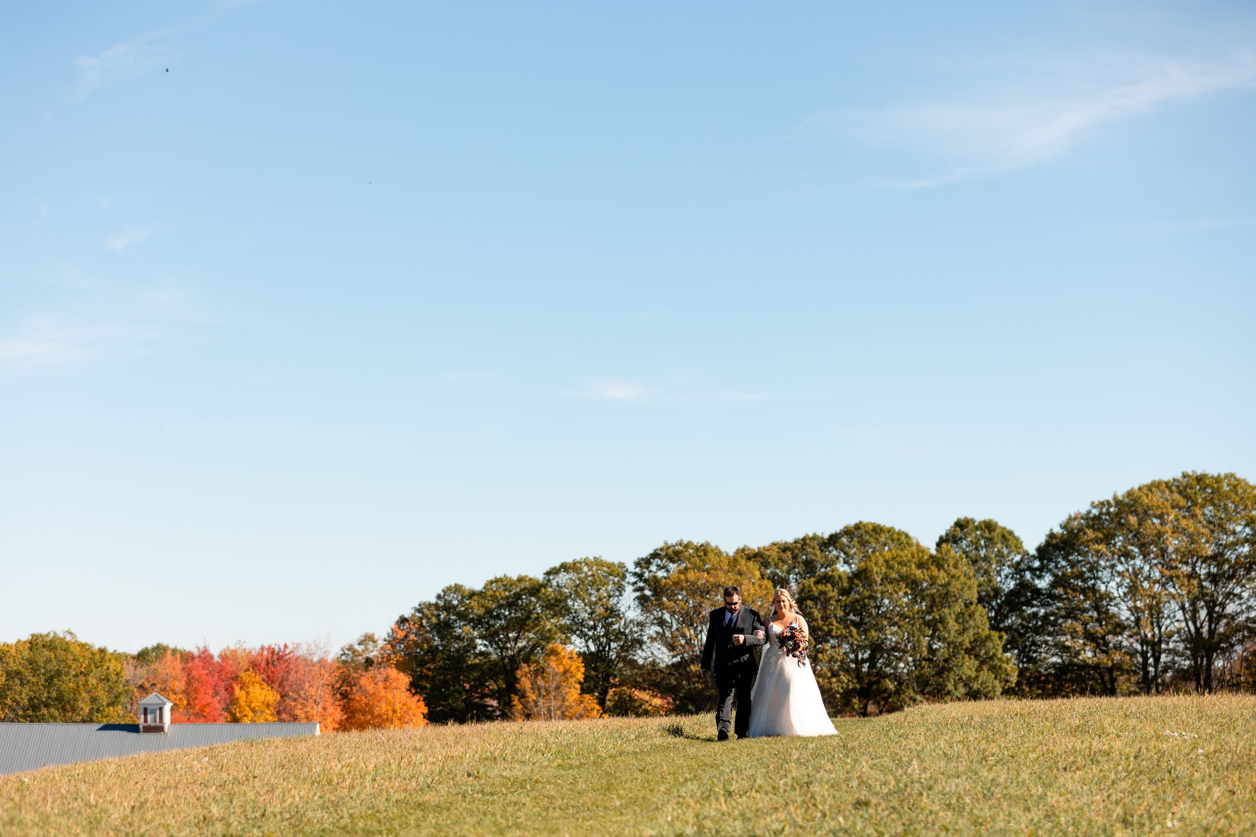 Kitz Farm Wedding Photographer NH  Southern NH Documentary Wedding Photographer NH Barn Wedding Venue Fall Wedding Ceremony New England