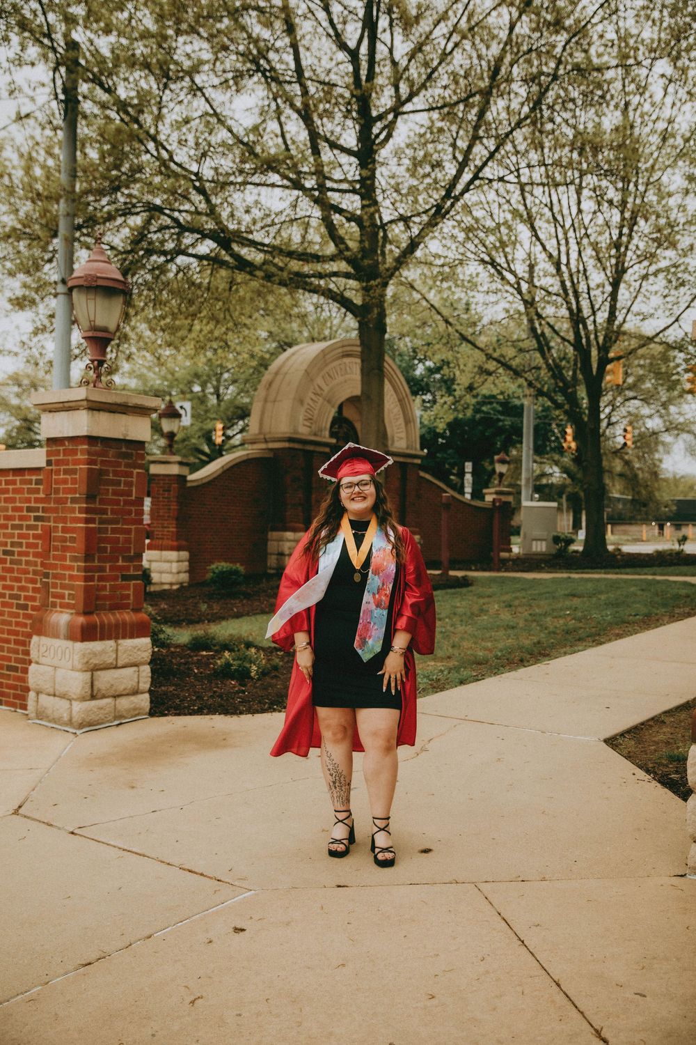 IUP senior grad portraits indiana pa photographer, IUP campus
