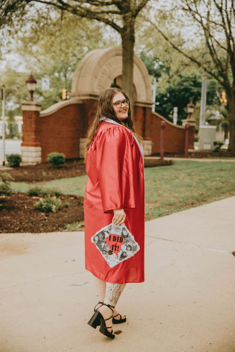 IUP senior grad portraits indiana pa photographer, IUP campus