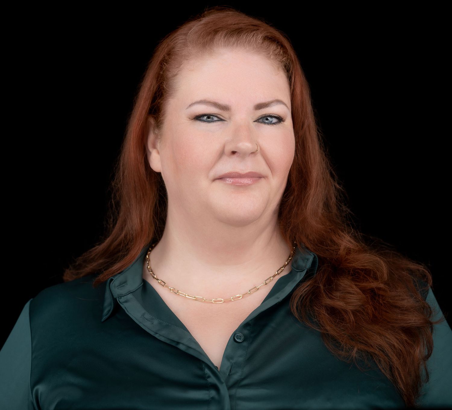 CEO corporate headshot photographed in Charleston SC studio setting
