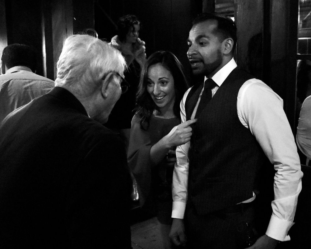 Portrait of wedding guests by wedding photographer William Wayland