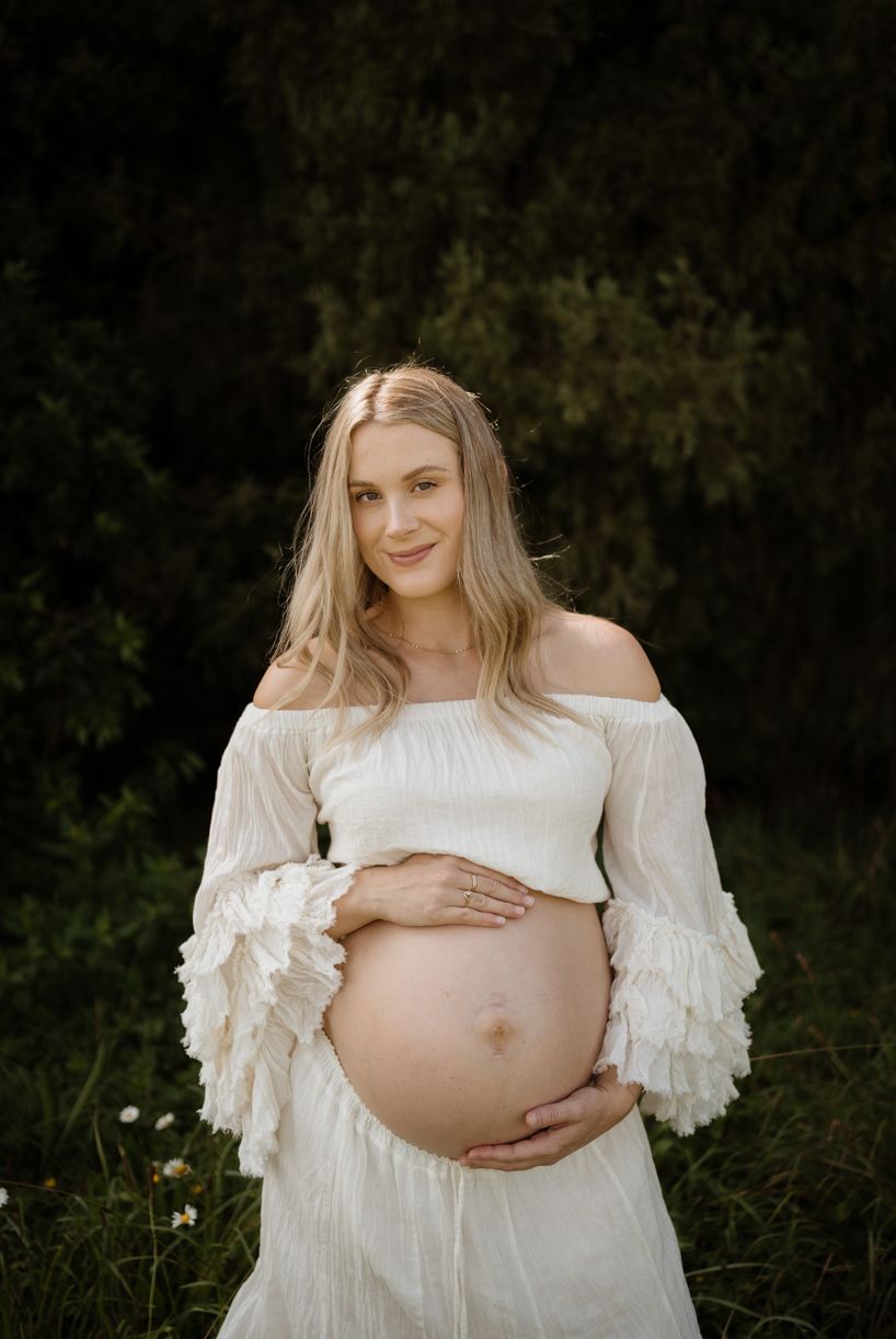 Maternity baby bump