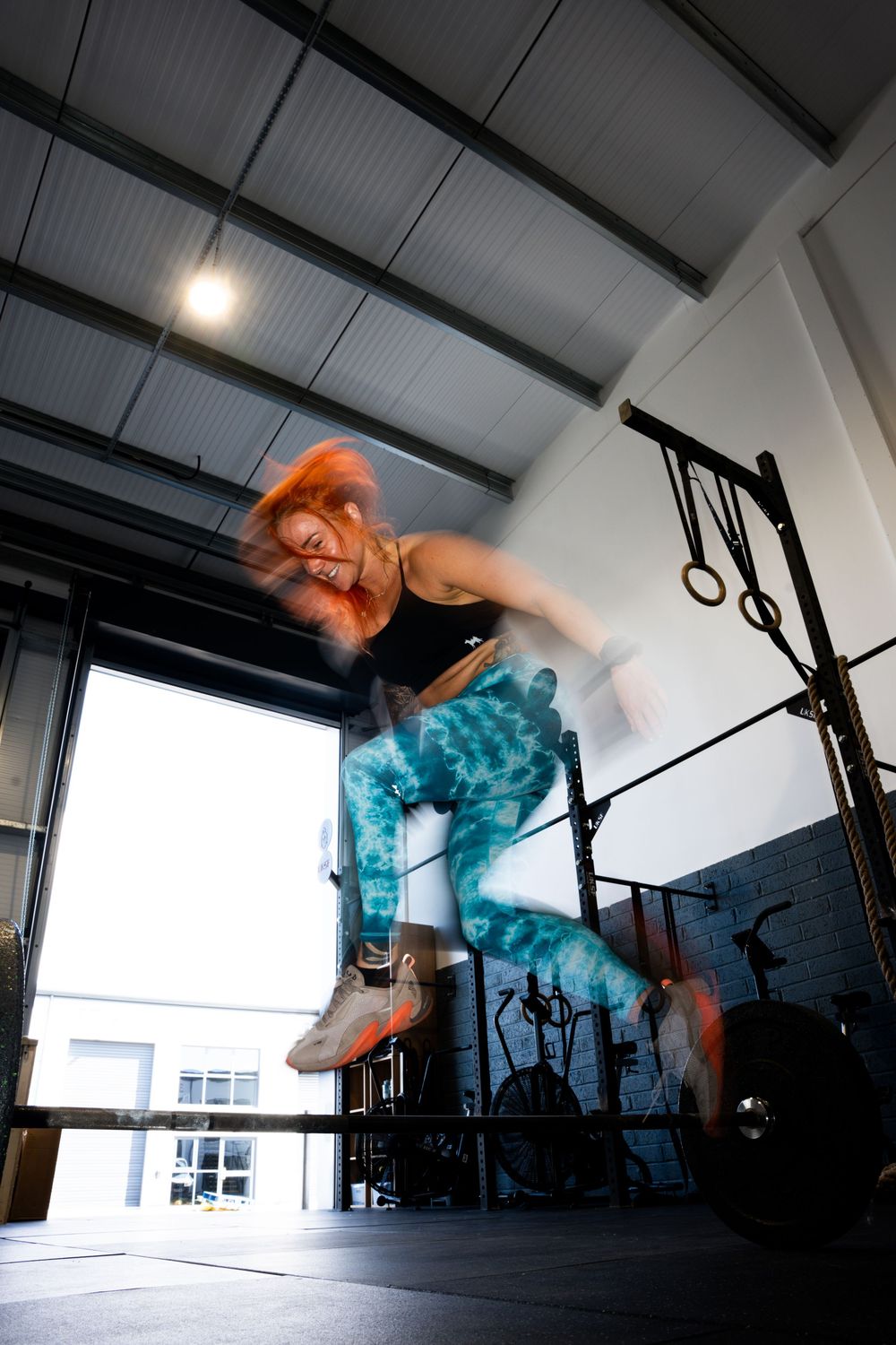 gym personal trainer shoot