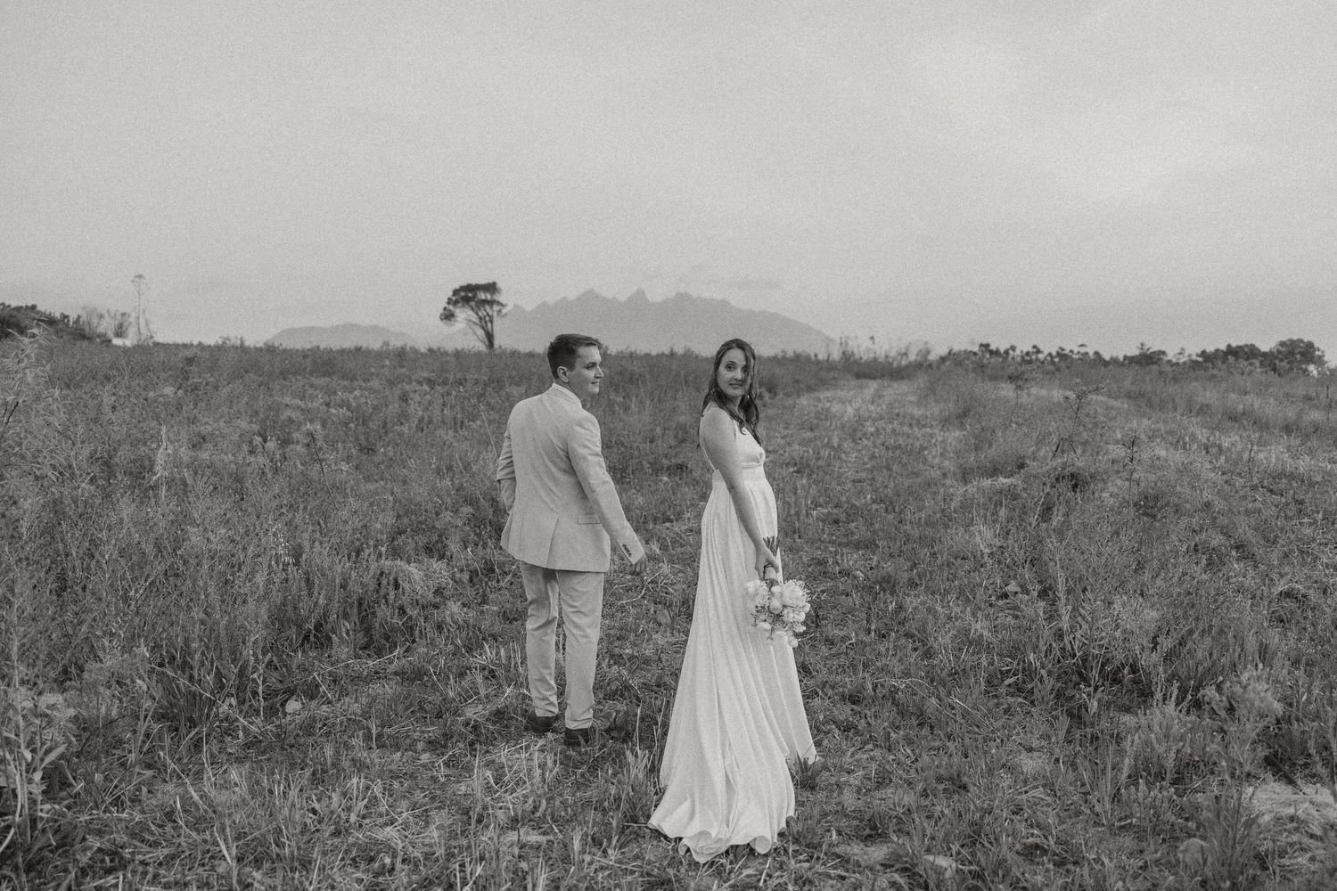 Matthew and Eliam at Langkloof Roses documentary wedding photos capturing celebrations and beautiful portraits with Christene de Coning.