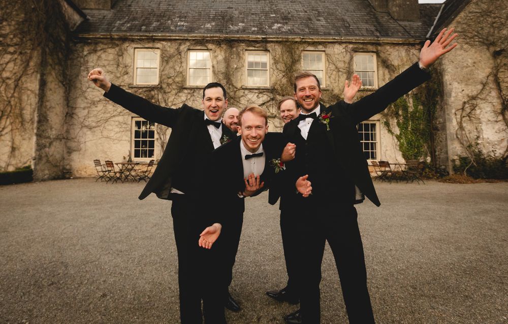 Candid wedding photography in Cloughjordan House