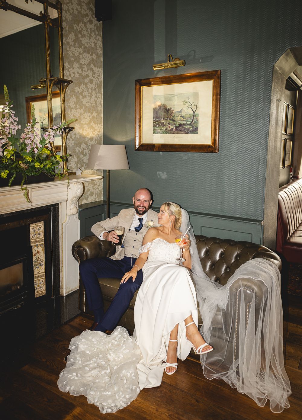 Candid wedding photography in Bloomfield House Hotel