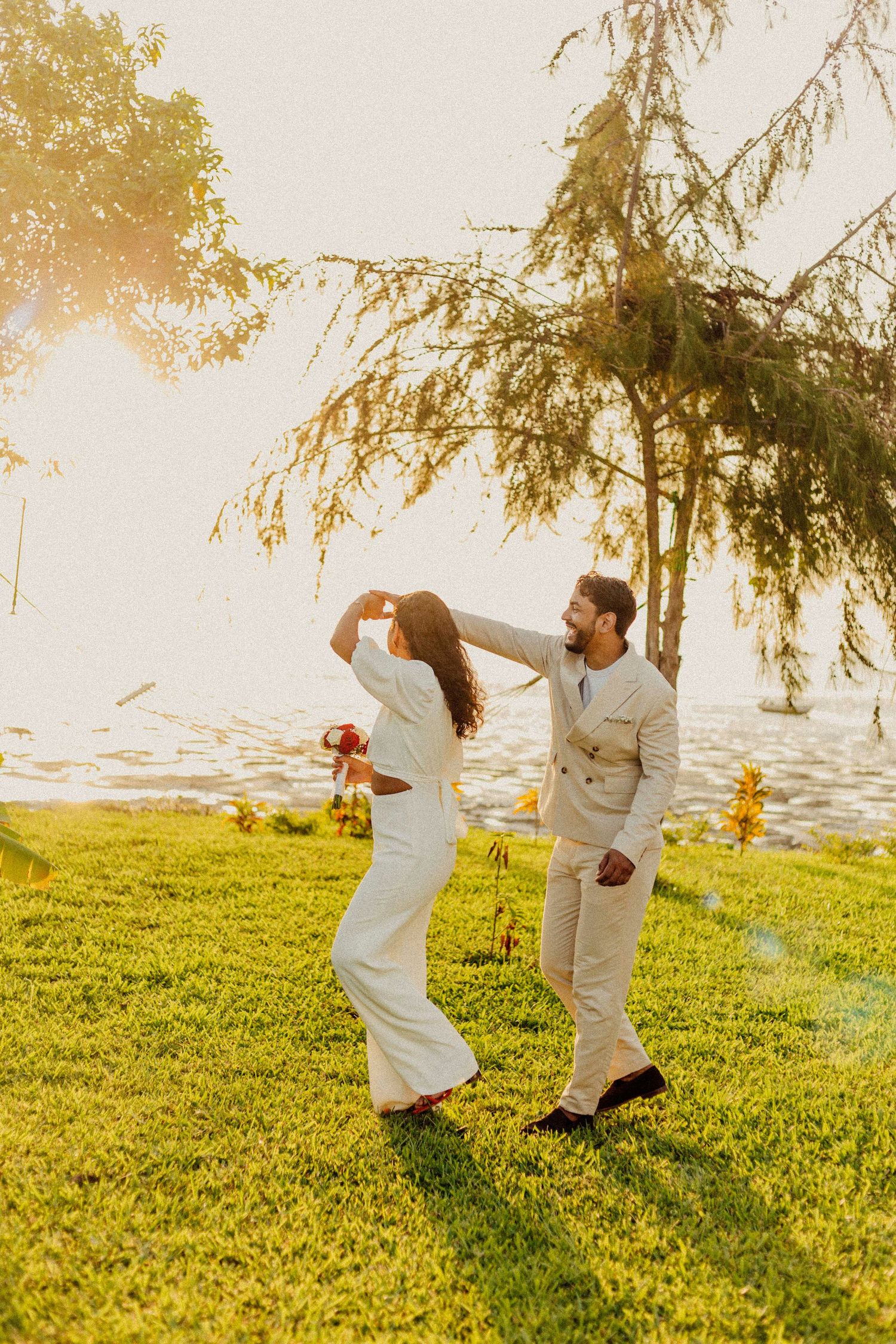 intimate wedding photo