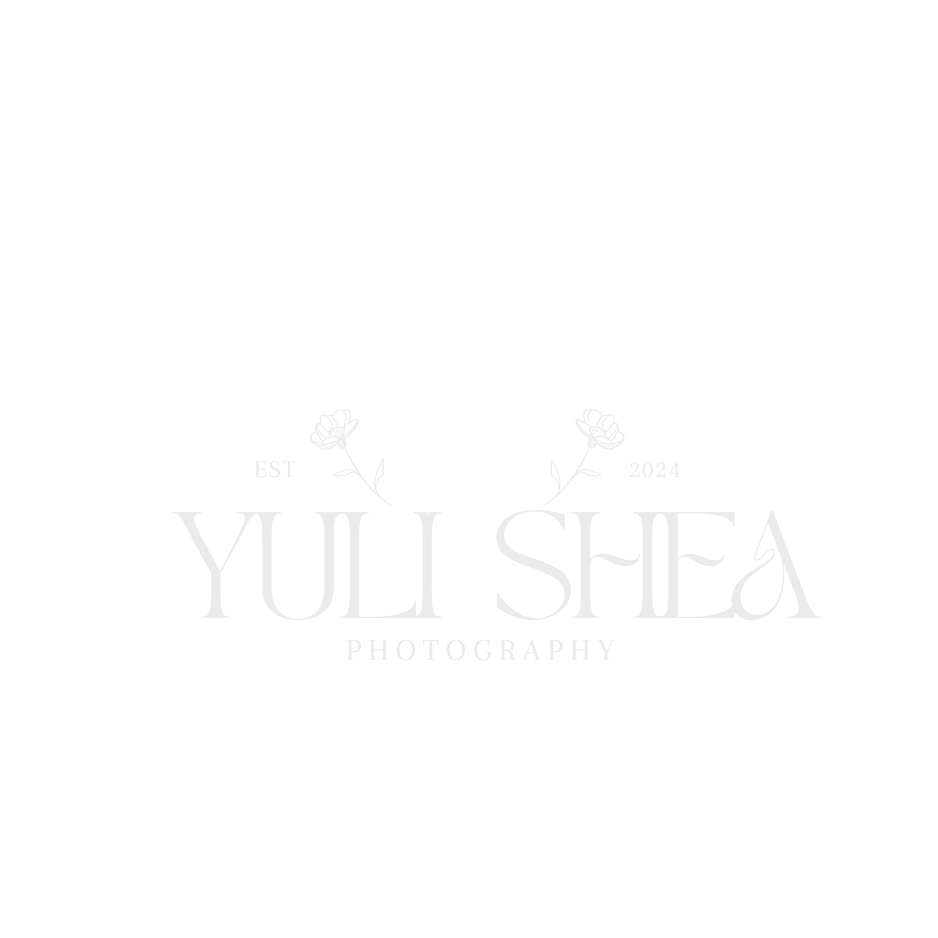 Elegant photography logo design with butterflies and floral elements in black and white color scheme.
