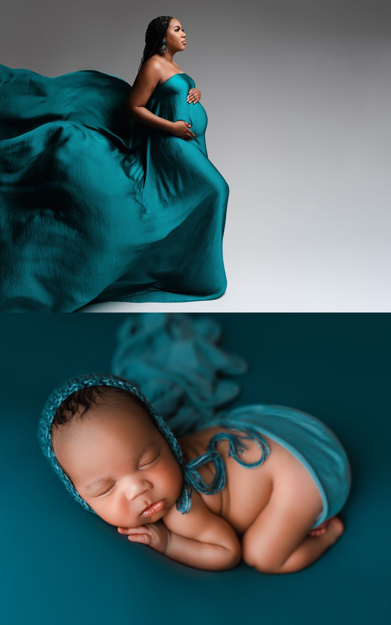 Newborn photography studio located in between Atlanta, Georgia and Birmingham, Alabama with full service photo studio.