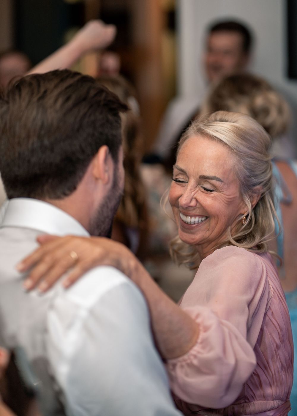 BLACK TIE WEDDING - LONDON WEDDING PHOTOGRAPHY - WEDDING DANCEFLOOR