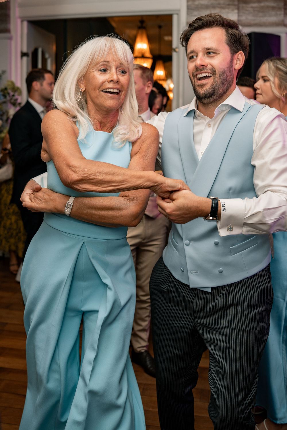 BLACK TIE WEDDING - LONDON WEDDING PHOTOGRAPHY - WEDDING DANCEFLOOR