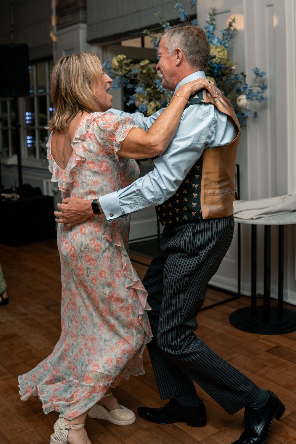 BLACK TIE WEDDING - LONDON WEDDING PHOTOGRAPHY - WEDDING DANCEFLOOR