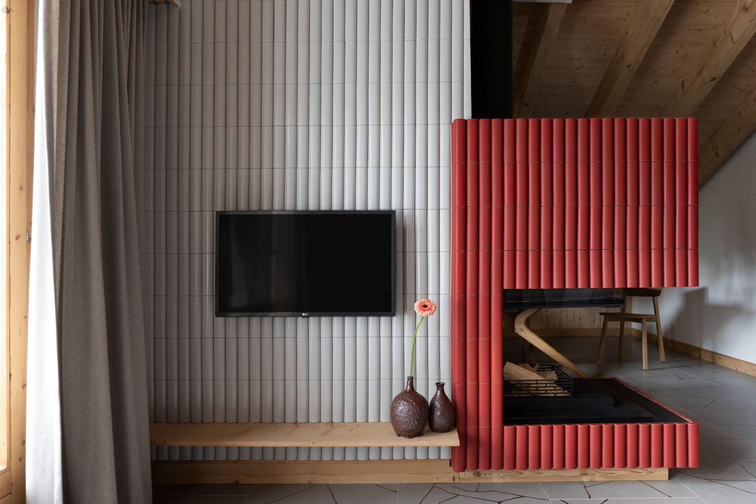 Florent Breton's ski chalet in Crans Montana placed in the New York Times and Espaces Contemporains