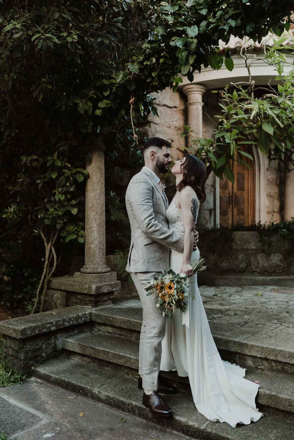destination wedding at casa dos arcos porto portugal