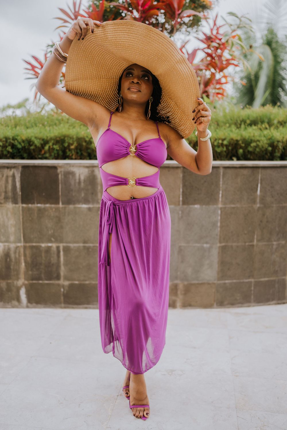 Solo lifestyle photography in Bali at SereS Springs Resort & Spa
