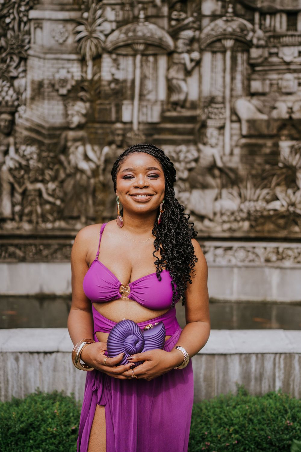 Solo lifestyle photography in Bali at SereS Springs Resort & Spa