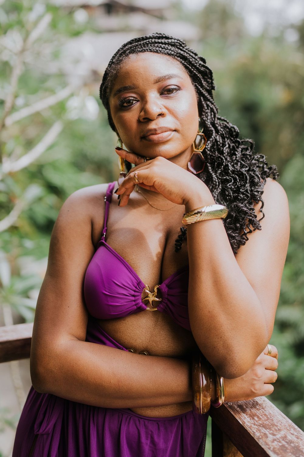 Solo lifestyle photography in Bali at SereS Springs Resort & Spa