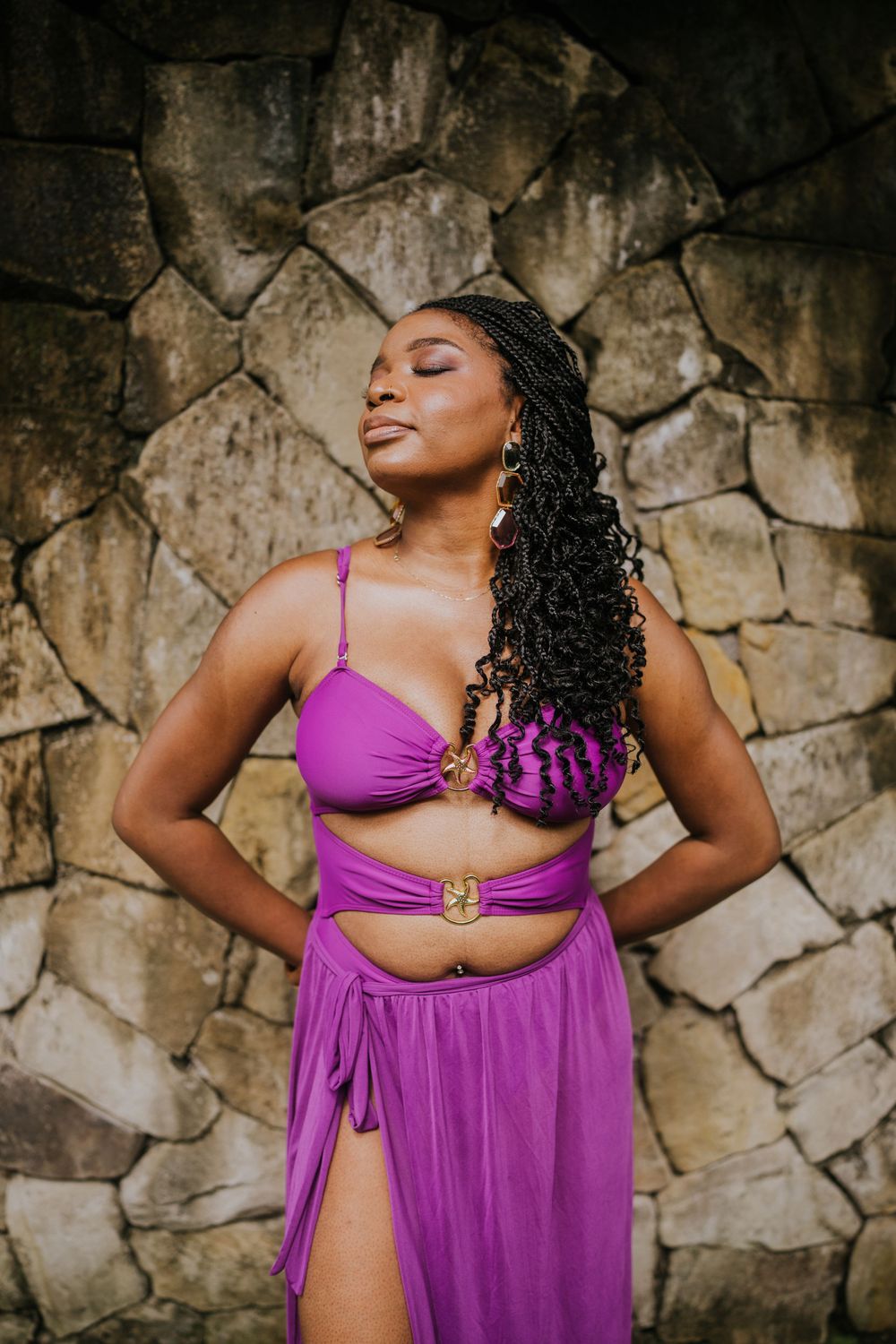 Solo lifestyle photography in Bali at SereS Springs Resort & Spa