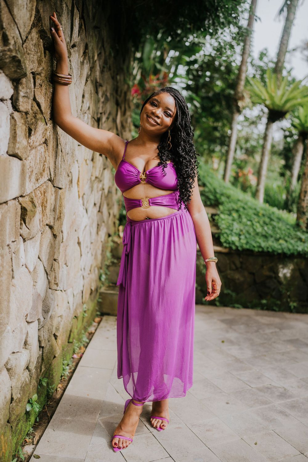 Solo lifestyle photography in Bali at SereS Springs Resort & Spa