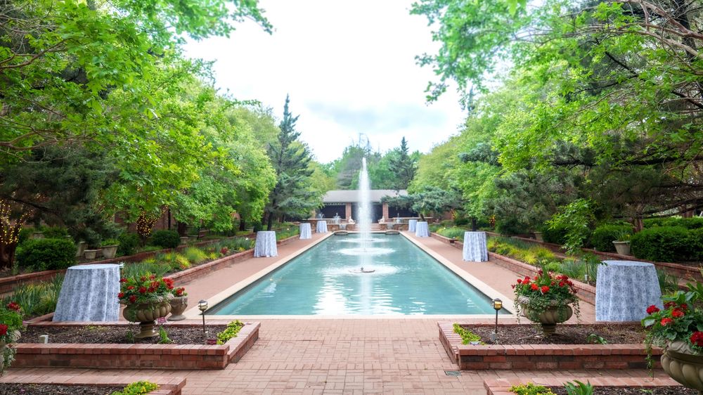 Clark Gardens Weatherford, TX 76088 Wedding Venue Classic stunning floral design getting ready ceremony wedding dress wedding cake