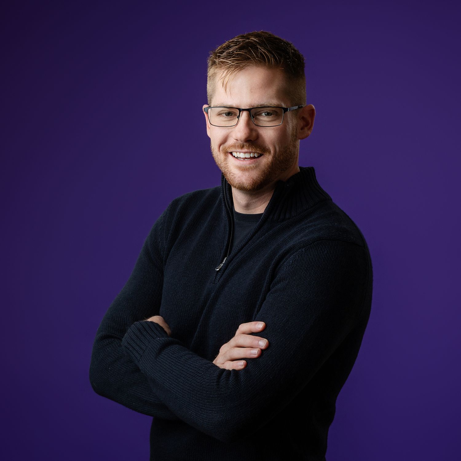 Adam Pounds professional portrait by Sarah Jane Photography