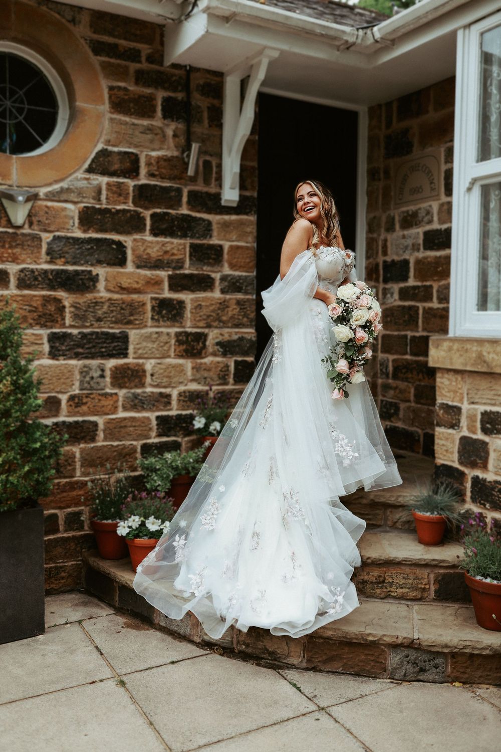 Beautiful wedding photography Dimple Well Lodge Yorkshire