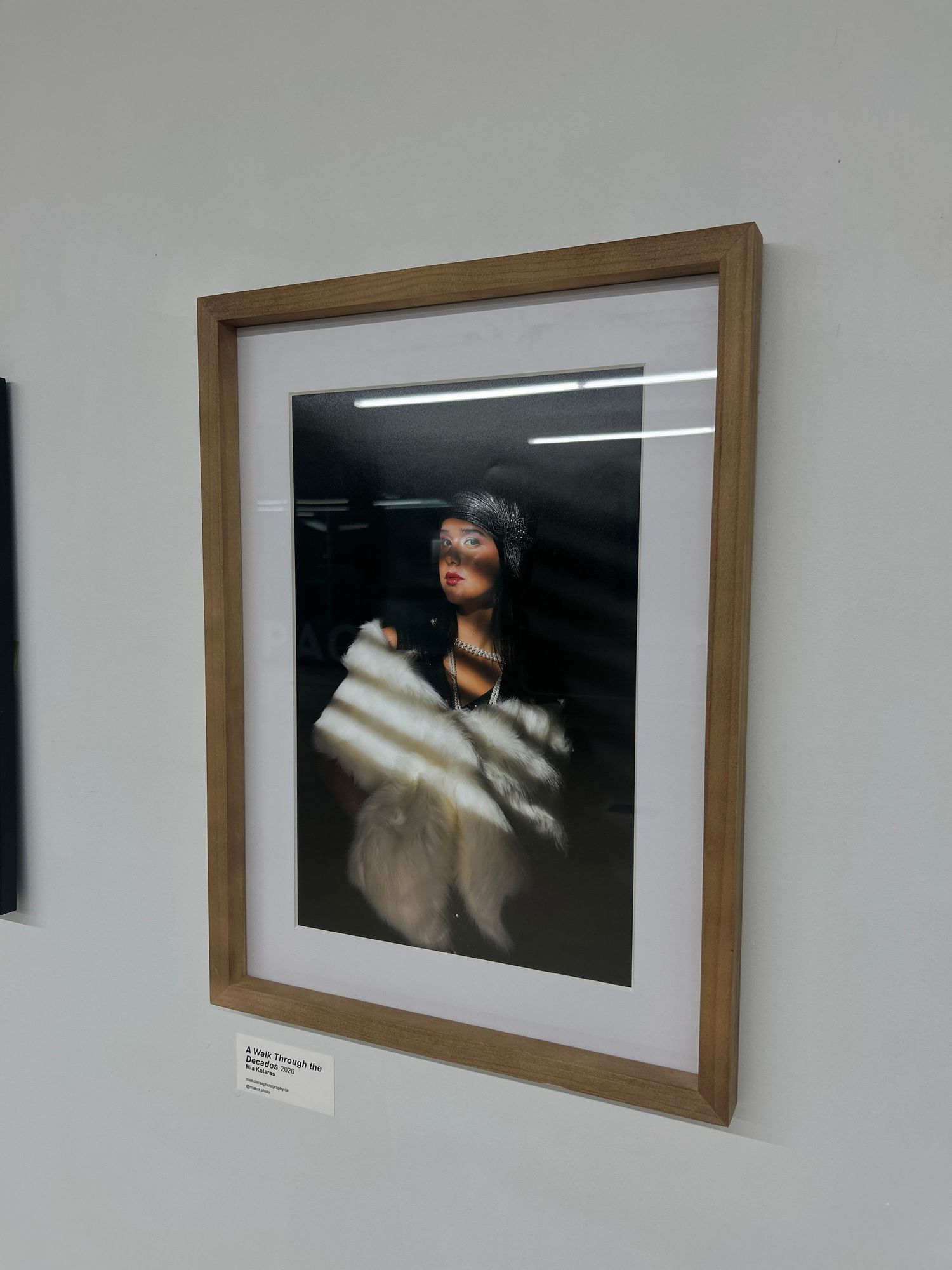 Inhale, Exhale, Third Year Show , 2026 photo of  hung up work ("The 1920's)