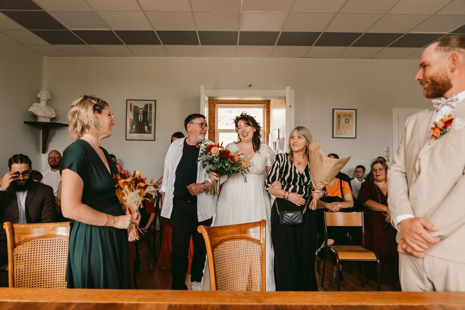 Mariage civil à Pierrevillers