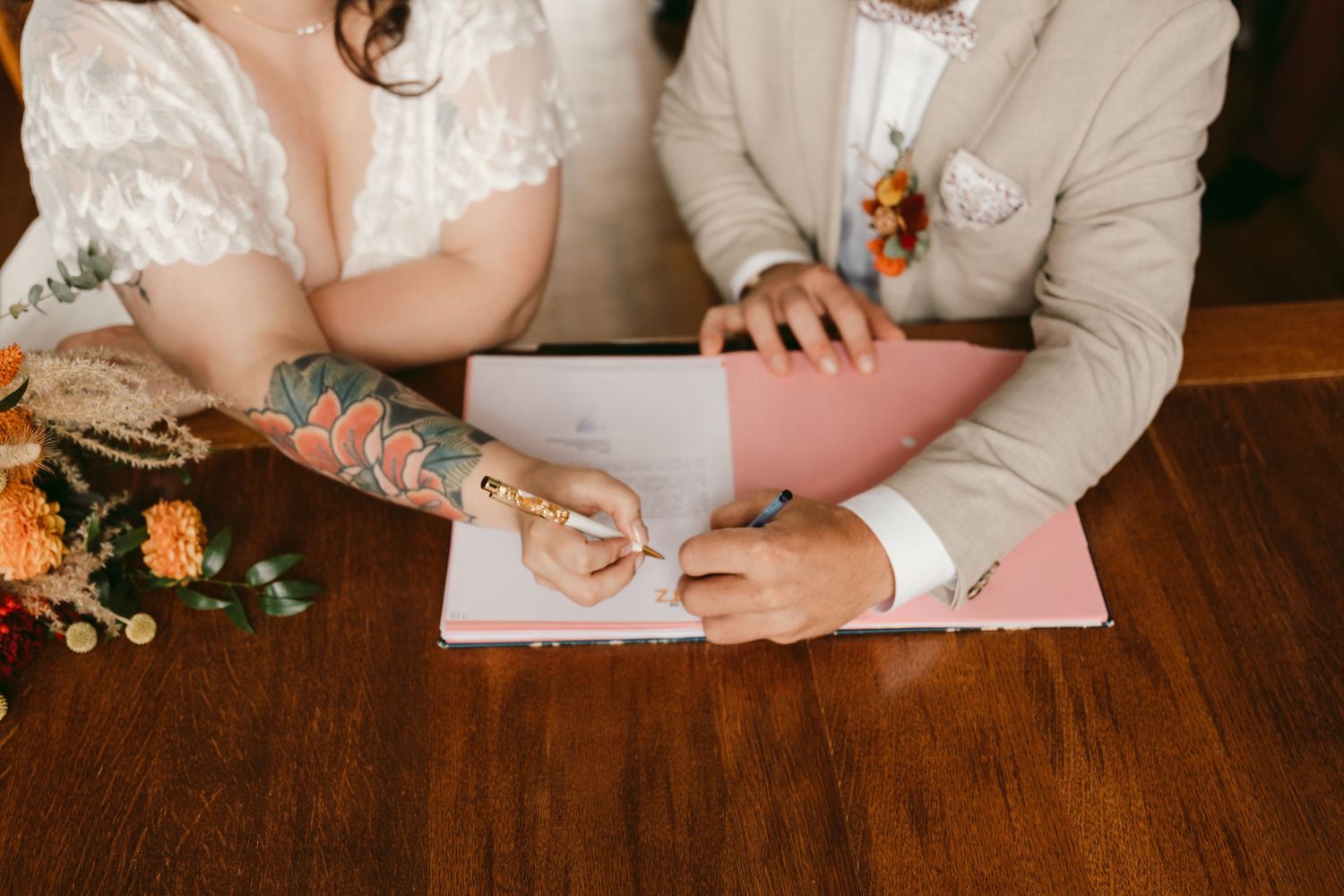Cérémonie de mariage à Pierrevillers