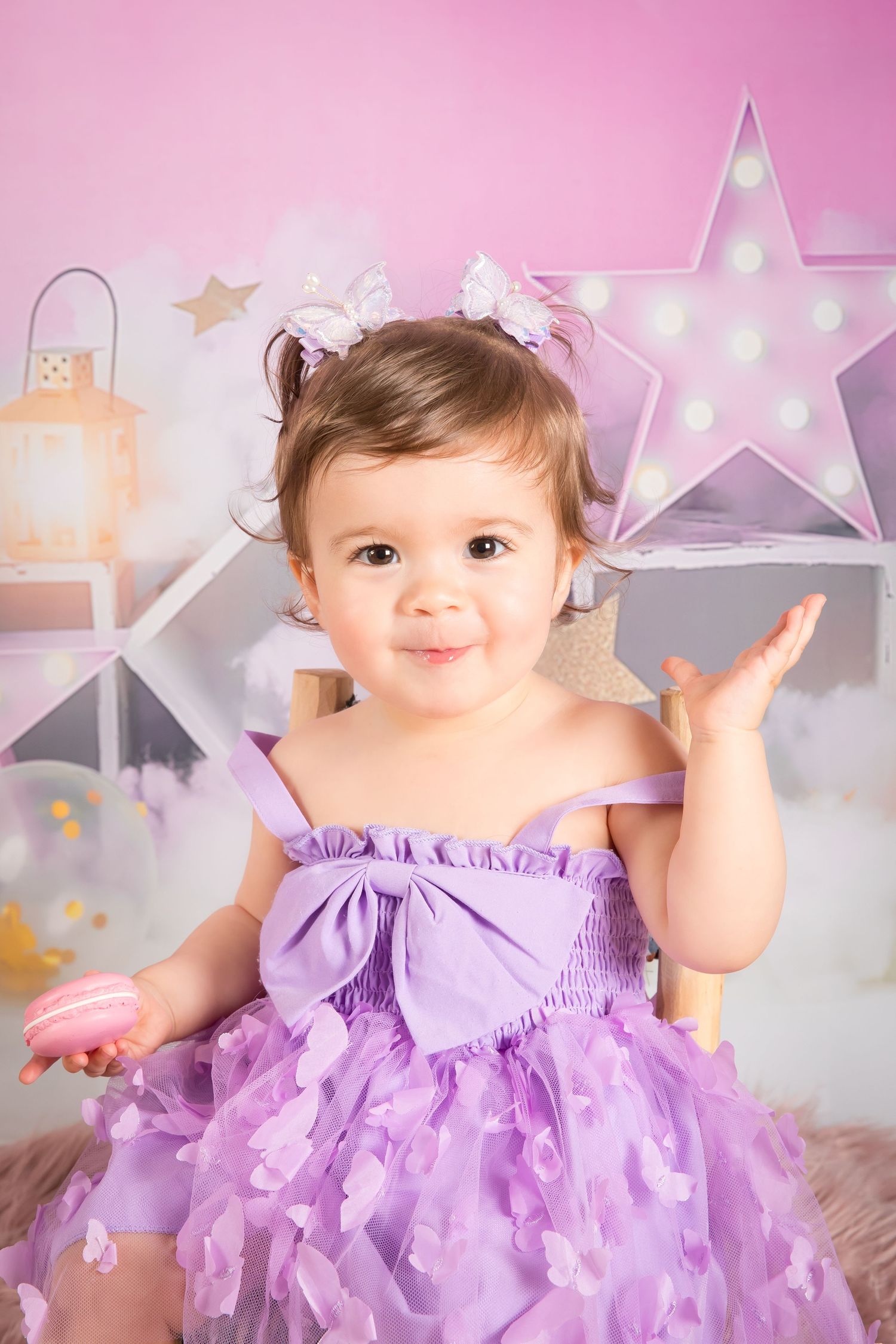 mini séance photo à thème anniversaire étoile studio photographe bébé enfant famille Corse Venzolasca Bastia Borgo Folelli Furiani Moriani